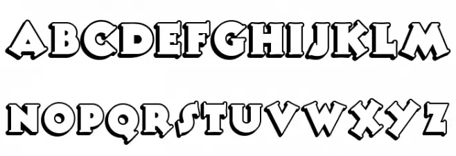 TooneyNoodleNF फ़ॉन्ट लोअरकेस