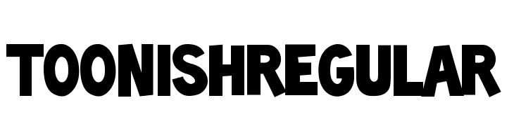 ToonishRegular Font