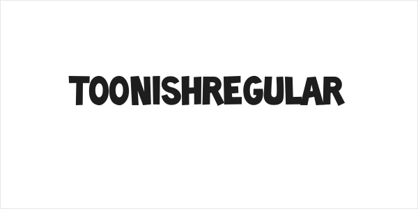 ToonishRegular Logo