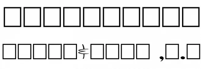 Toontime Regular フォント その他の文字