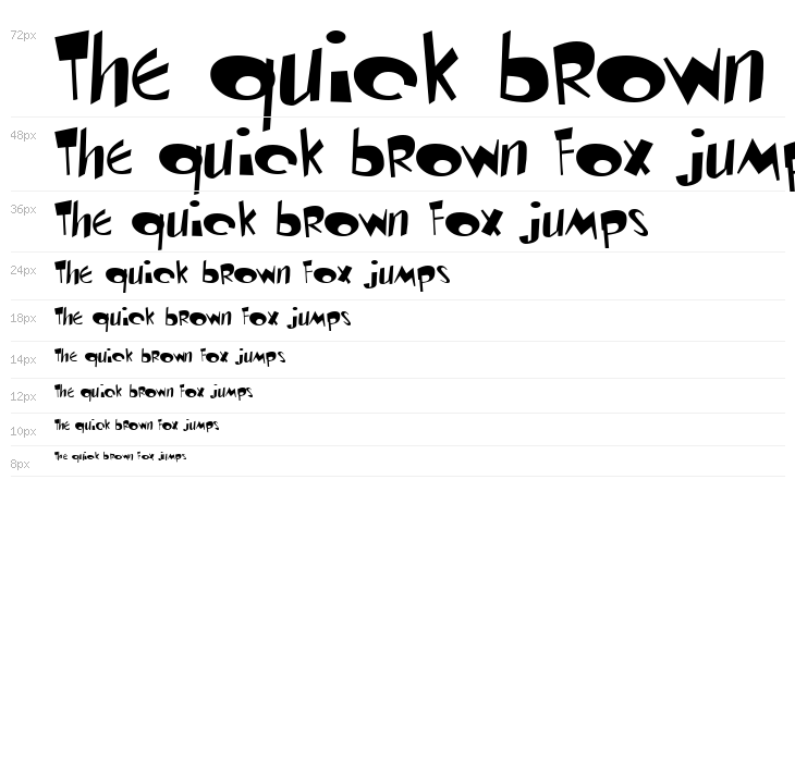 Toontime Regular Waterfall