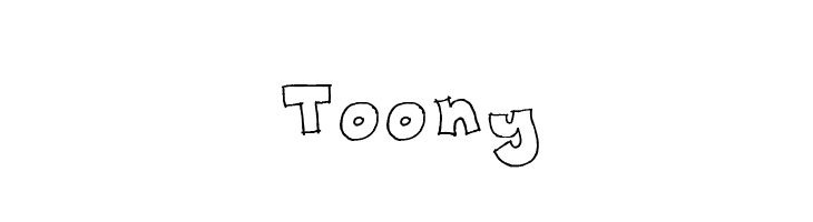 Toony  Descarca Fonturi Gratis