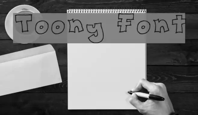 Toony Font examples