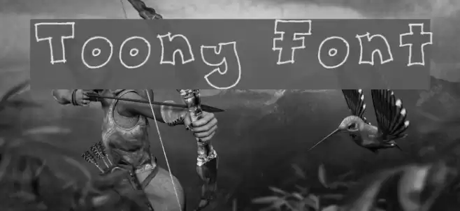 Toony Font examples