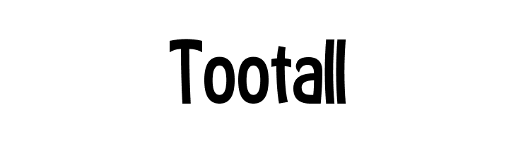 Tootall Font