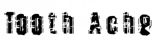 Tooth Ache  Free Fonts Download