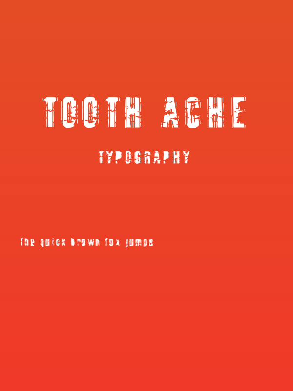 Tooth Ache Poster