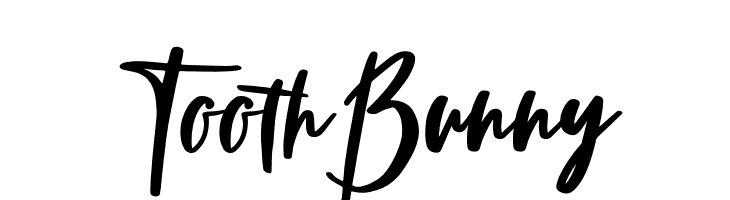 Tooth Bunny  Frei Schriftart Herunterladen