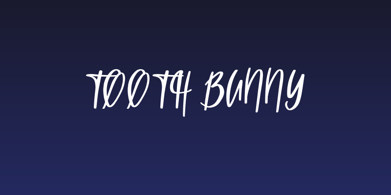 Tooth Bunny Social Header