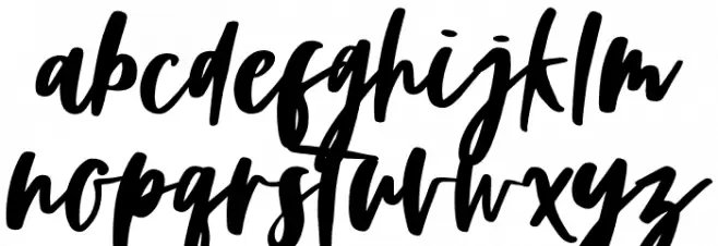 Tooth Bunny Caratteri MINUSCOLO