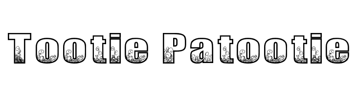 Tootie Patootie  Frei Schriftart Herunterladen