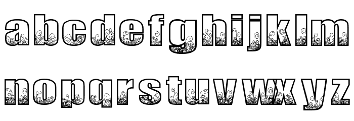 Tootie Patootie Font LOWERCASE