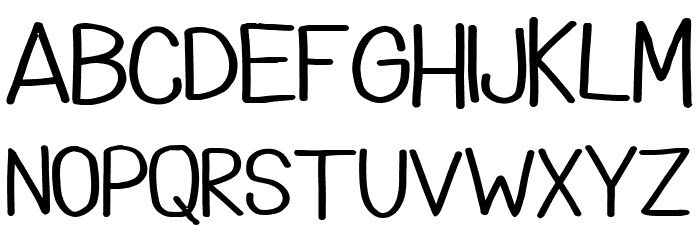 Tootle Play regular Font Litere mici