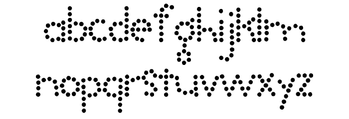 Tootlebug Font LOWERCASE