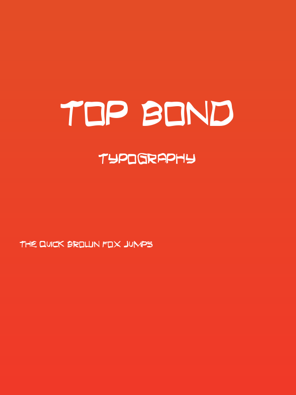 Top Bond Poster