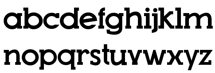 Top Modern as created using FontCreator 6.5 from High-Logic.com TopModern Font LOWERCASE