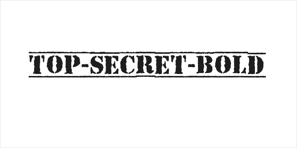 Top-Secret-Bold Logo