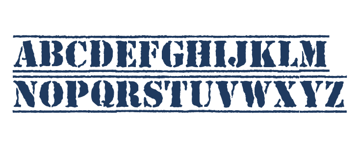 Top-Secret-Bold Lowercase