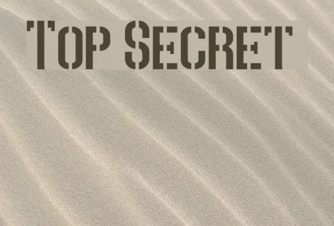 Top Secret  Example 1