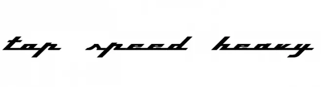Top Speed Heavy  لخطوط تنزيل