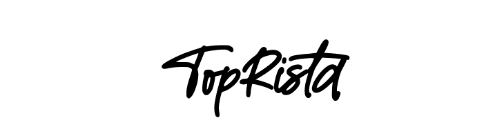 TopRista  font caratteri gratis