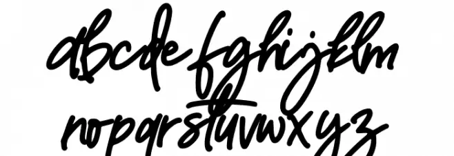 TopRista Caratteri MINUSCOLO