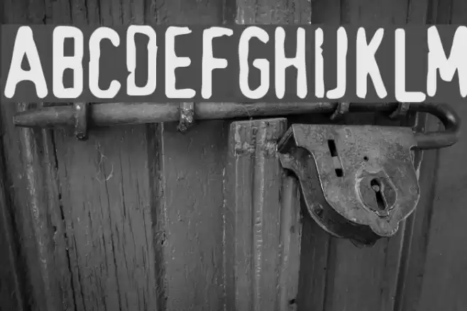 TopSecret Font examples