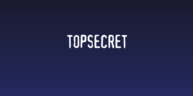 TopSecret Social Header
