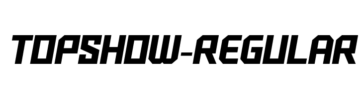 TopShow-Regular  Descarca Fonturi Gratis