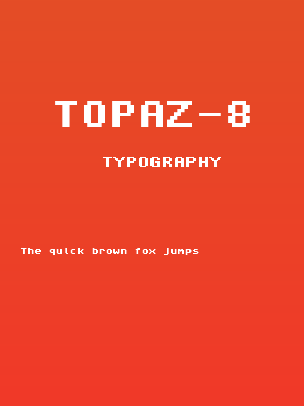 Topaz-8 Poster