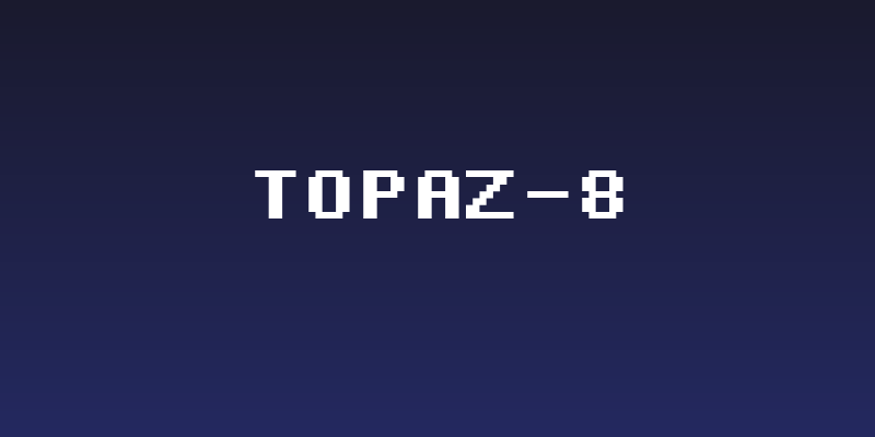 Topaz-8 Social Header