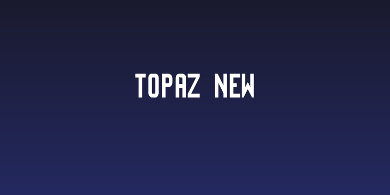 Topaz New Social Header