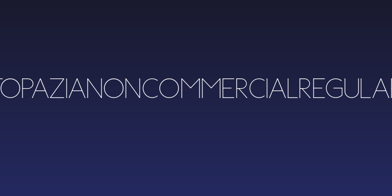 TopaziaNonCommercialRegular Social Header