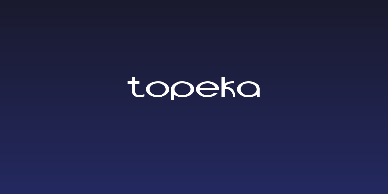 Topeka Social Header