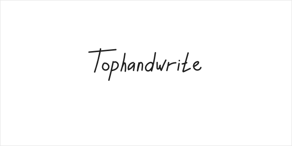 Tophandwrite Logo
