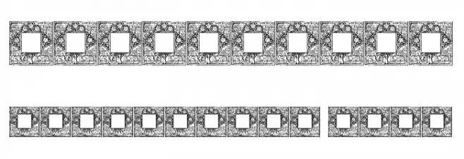 Topiary_Initials Fonte OUTROS PERSONAGENS