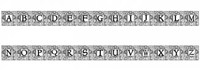 Topiary_Initials Шрифта ВЕРХНИЙ