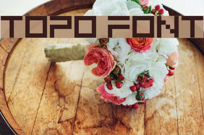 Topo Font examples