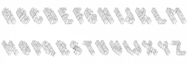 Topple1 フォント 小文字