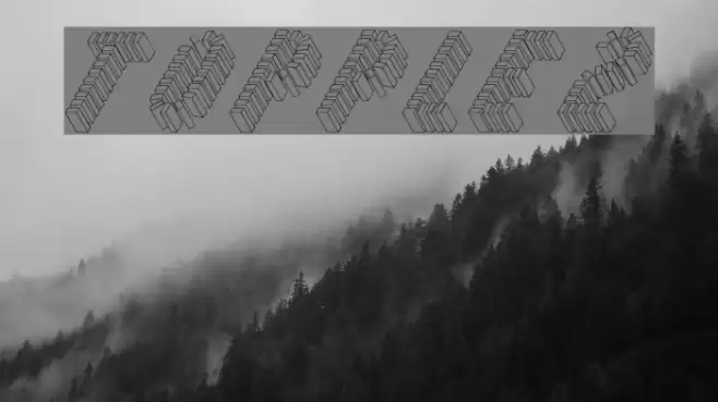 Topple2 Font examples