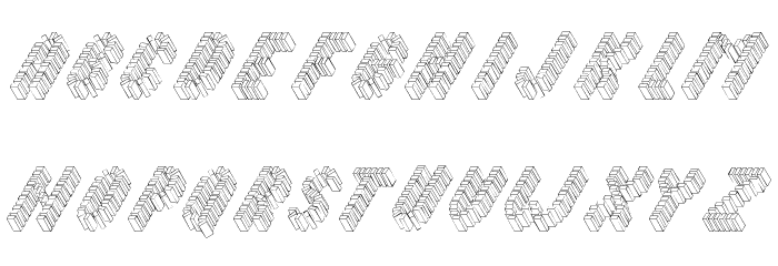 Topple2 Font Litere mici