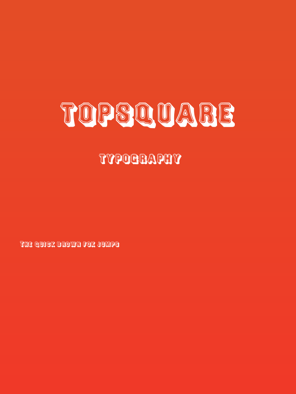 Topsquare Poster