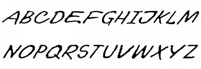 Topuz フォント 大文字
