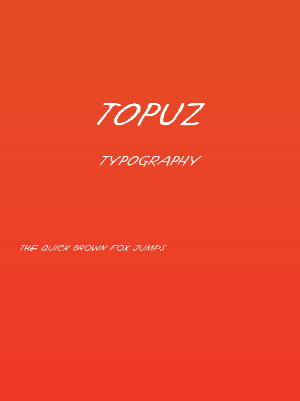 Topuz Poster