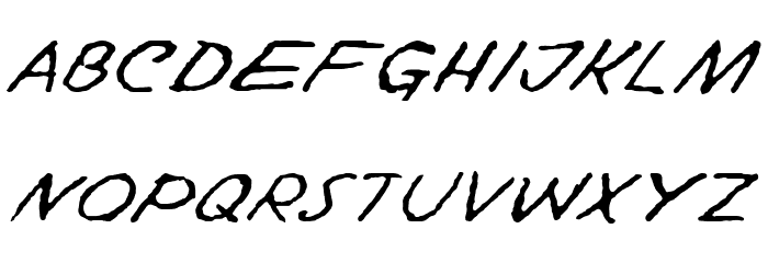 Topuz Font LOWERCASE