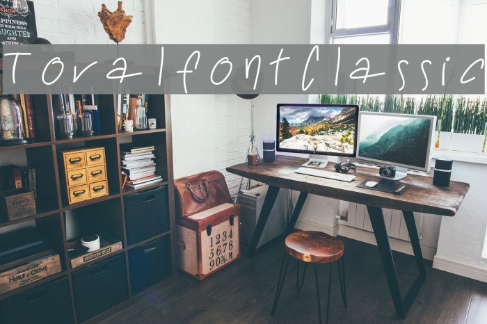 ToralfontClassic Font examples