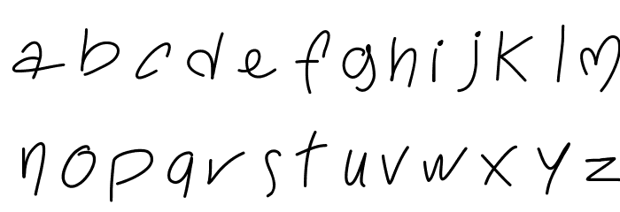 ToralfontClassic Font LOWERCASE
