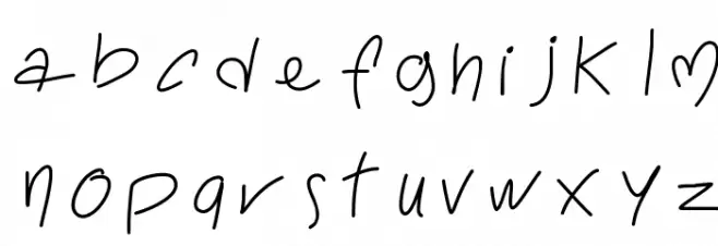 ToralfontClassic フォント 小文字