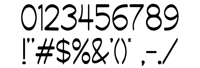 Torao Font OTHER CHARS