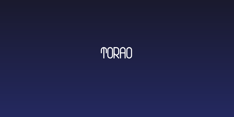 Torao Social Header